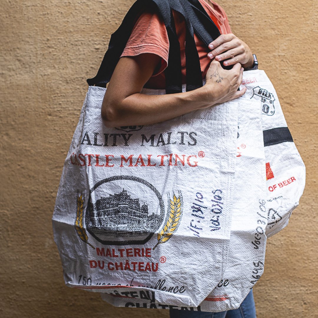 ECO BAG - Sacolas de sacas de malte
